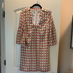 Trina Turk Bonita Bell Sleeve Dress